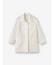 コットン オープンカラージャケット