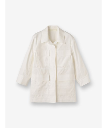 コットン オープンカラージャケット