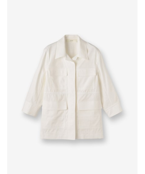 コットン オープンカラージャケット