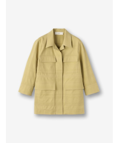 コットン オープンカラージャケット