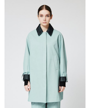 ツイルステンカラー比翼コート