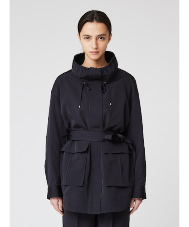 ハイネックコート