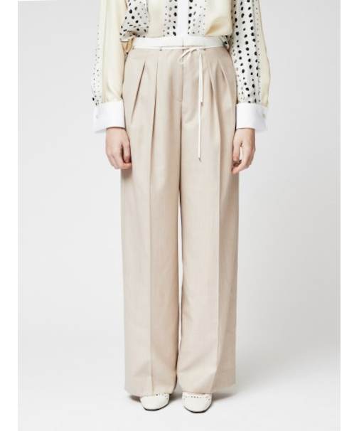 ツータックワイドパンツ