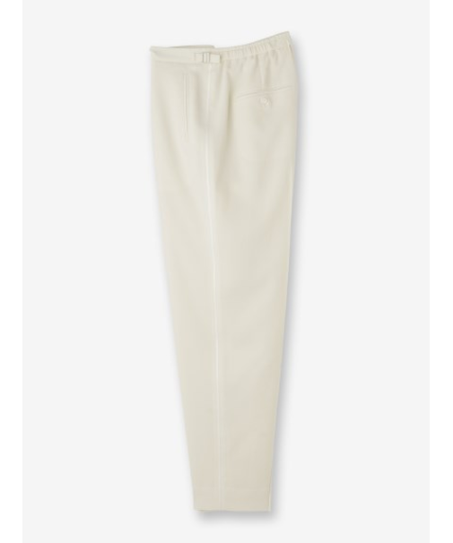 バーズアイ織柄 センタープレスパンツ