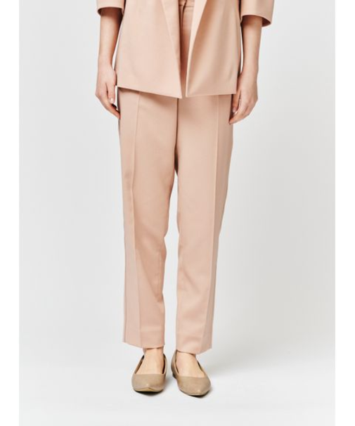 バーズアイ織柄 センタープレスパンツ