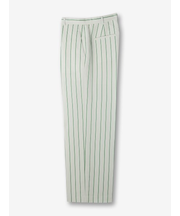 リネン混 ストライプパンツ