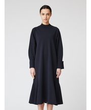 ハイネックニットワンピース