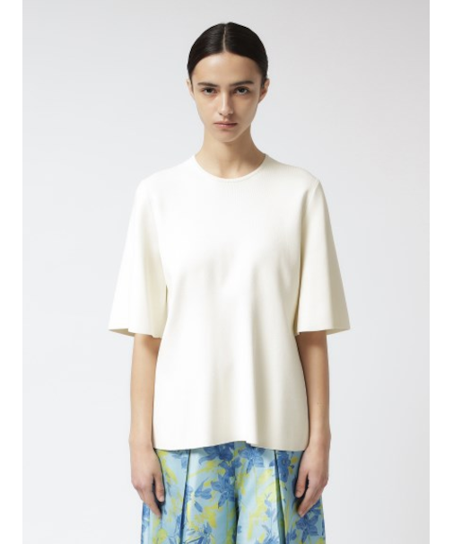 フレアスリーブニット