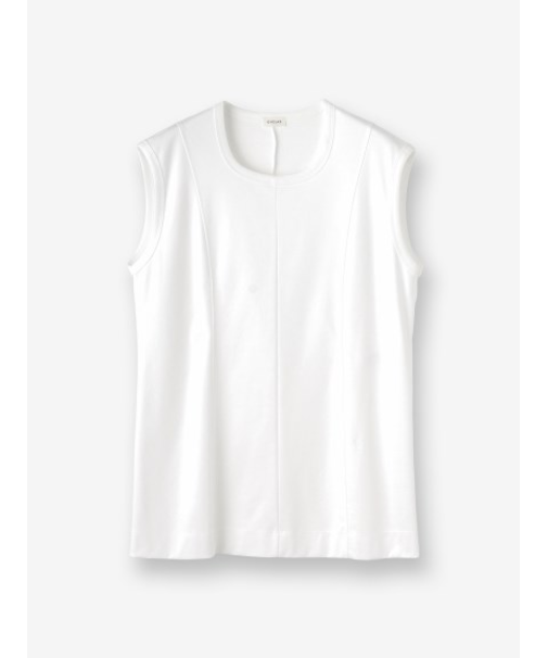 パネルノースリーブカットソー