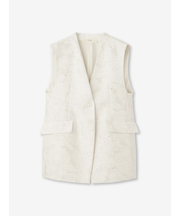 スパンコールラメ Vネックベスト