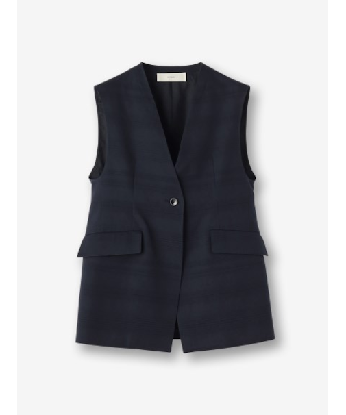 コットン Vネックベスト