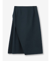 コットンキャンバス ラップスカート