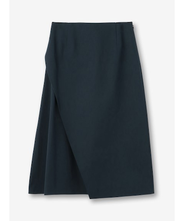 コットンキャンバス ラップスカート