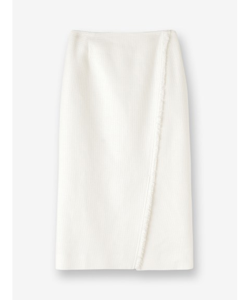 ツイード ラップスカート