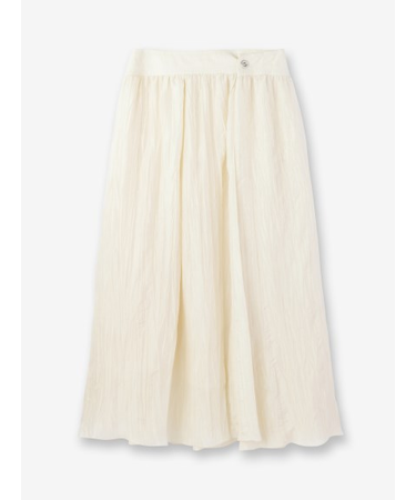 シルクワッシャー スカート