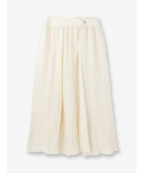 シルクワッシャー スカート