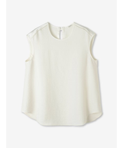 バイカラー ノースリーブブラウス