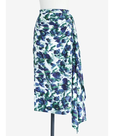 ドレープ アシンメトリースカート