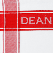 ティータオル Red