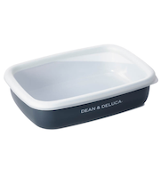 ホーローコンテナー チャコールグレー M