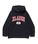 COLLEGE LOGO KNIT PULLOVER HOODIE