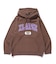 COLLEGE LOGO KNIT PULLOVER HOODIE