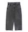 EMBOSSED DENIM PANTS