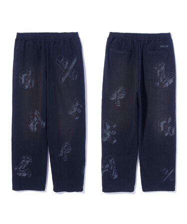 GEOMETRIC SWEAT PANTS