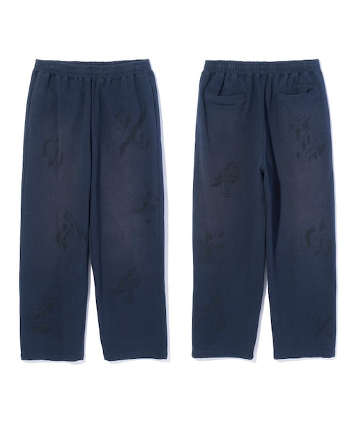 GEOMETRIC SWEAT PANTS