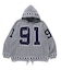 ZIP UP HOODED KNIT