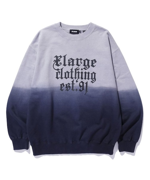 GRADATION CREWNECK SWEATSHIRT