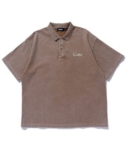 CHEMICAL WASH SLANTED OG POLO SHIRT