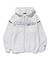 LINE ZIP UP HOODED SWEATSHIRT