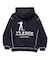CONTRAST STITCH PULLOVER HOODED SWEATSHIRT