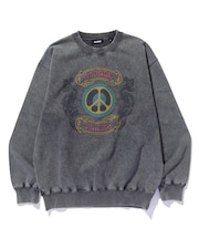 OVERDYED CREST CREWNECK SWEATSHIRT