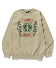 OVERDYED CREST CREWNECK SWEATSHIRT