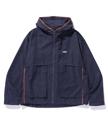PIPING HOODED JACKET