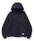 EMBOSSED OLD ENGLISH HOODED WORK JACKET