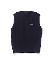 CABLE KNIT VEST
