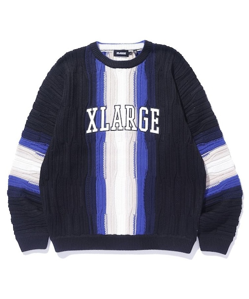 3D CREWNECK KNIT