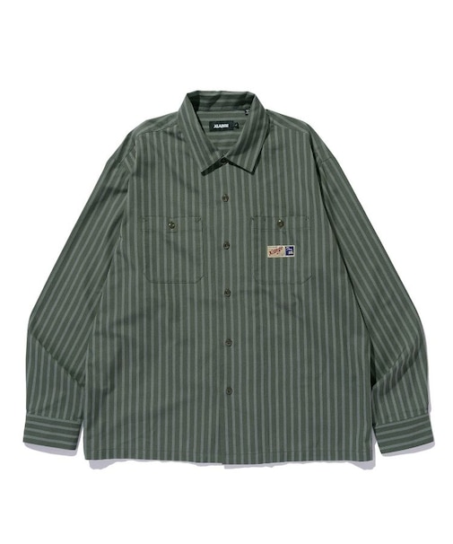 STRIPE WORK SHIRT
