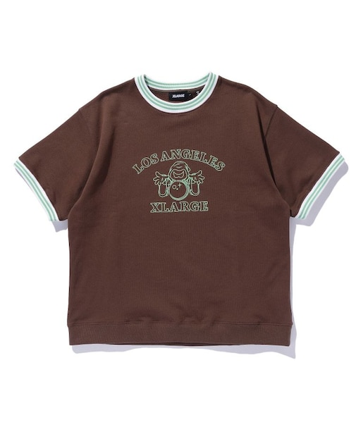 RINGER S/S CREWNECK SWEATSHIRT