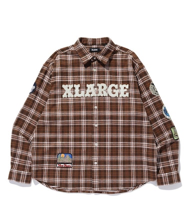 PATCHED FLANNEL SHIRT