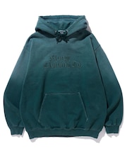 OLD ENGLISH BLEACHED HOODED SWEATSHIRT