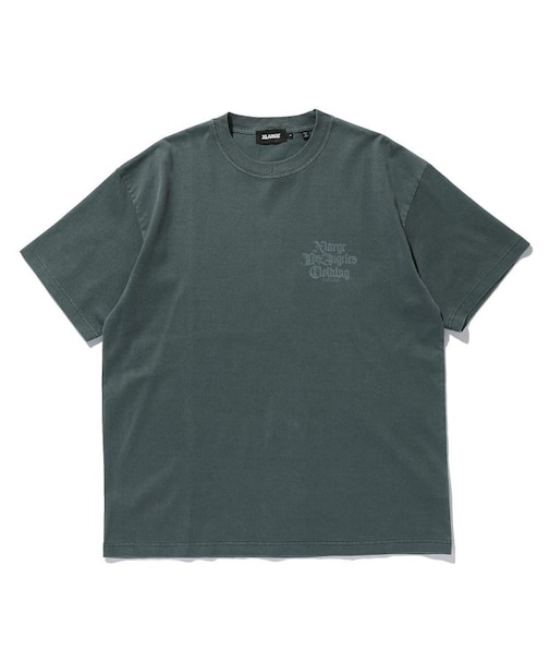 DISCHARGE PRINTED LOGO S/S TEE