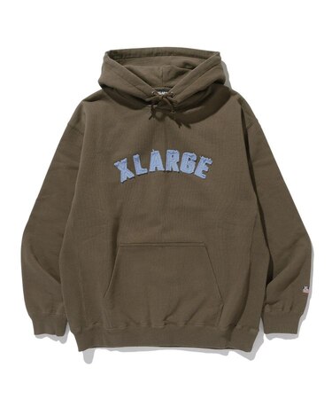 ARCH LOGO PULLOVER HOODED SWEATSHIRT