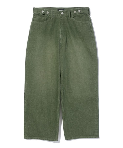 WASHED BAGGY DENIM PANTS