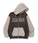 COLOR BLOCK ZIP HOODED SWEATSHIRT