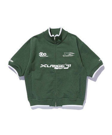 ZIP UP S/S SWEATSHIRT