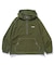 CONTRAST STITCHED NYLON HOODED JACKET